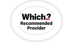 Which? Recommended Provider certificate logo.