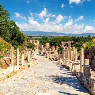 Celsius library, Ephesus ancient city, Greece