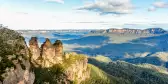 The Three Sisters in the Blue Mountains in Australia