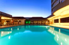 Outdoor pool at the Crowne Plaza Corobici Hotel in San José, Costa Rica