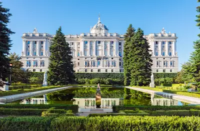 Gardens of the Royal Palace of Madrid, Spain