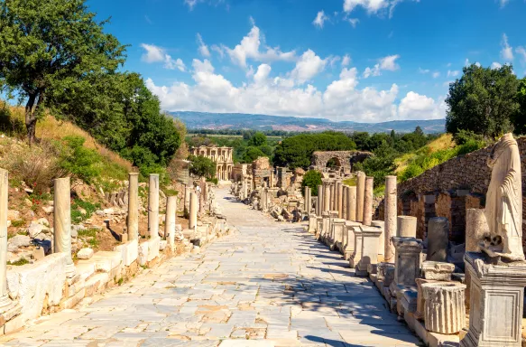 Celsius library, Ephesus ancient city, Greece
