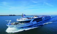 Exterior shot of the William Wordsworth cruise ship