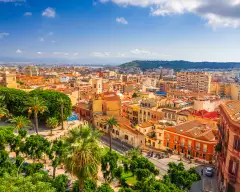 Cagliari, Italy Cityscape