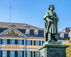 Ludwig van Beethoven statue in Bonn, Germany