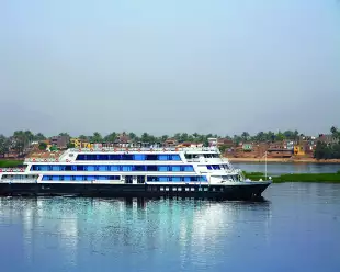 Exterior view of the MS Mövenpick Darakum on the River Nile 