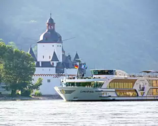 Exterior of the Lord Byron ship 