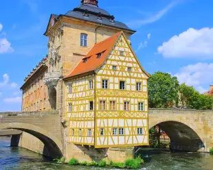 Bamberg townhall in Germnay