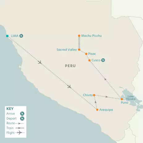 Peru map 2024