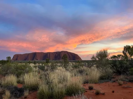 Uluru (Ayers Rock) at sunset